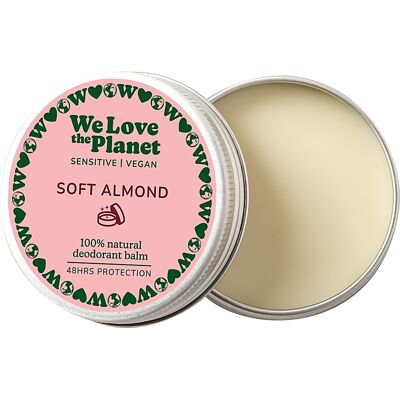 We Love The Planet Vegan Deo-Balm Soft Almond (empfindliche Haut) 35g We Love The Planet Vegan Deo-Balm Soft Almond (empfindliche Haut) 35g