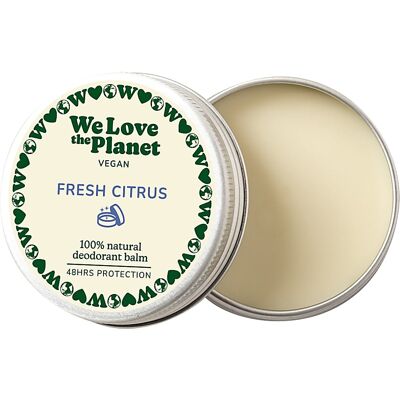 We Love The Planet Deodorant Balsam Fresh Citrus 35g We Love The Planet Deodorant Balsam Fresh Citrus 35g