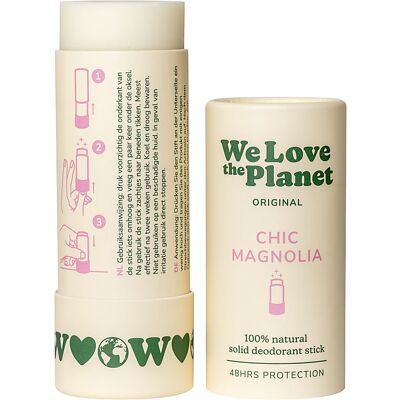We Love The Planet Deodorant Chic Magnolia 40g We Love The Planet Deodorant Chic Magnolia 40g