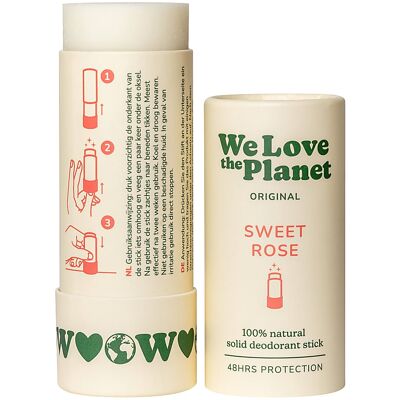 We Love The Planet Deodorant Sweet Rose 40g We Love The Planet Deodorant Sweet Rose 40g