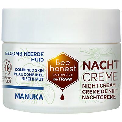 BEE HONEST Manuka Honig Nachtcreme - Für Mischhaut BEE HONEST Manuka Honig Nachtcreme - Für Mischhaut