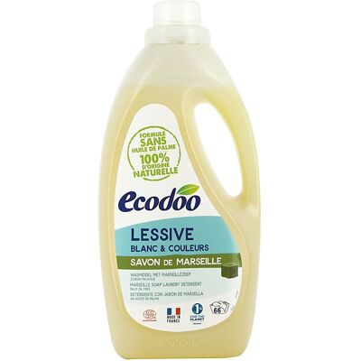 Ecodoo Marseille Flüssigwaschmittel - 2L - Biologisch abbaubar, 66 Wäschen Ecodoo Marseille Flüssigwaschmittel - 2L - Biologisch abbaubar, 66 Wäschen