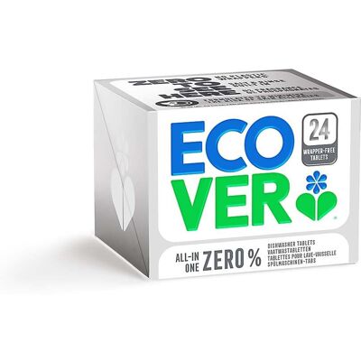 Ecover ZERO Plastikfreie All-in-One Spülmaschinen-Tabs (24 Stück) Ecover ZERO Plastikfreie All-in-One Spülmaschinen-Tabs (24 Stück)
