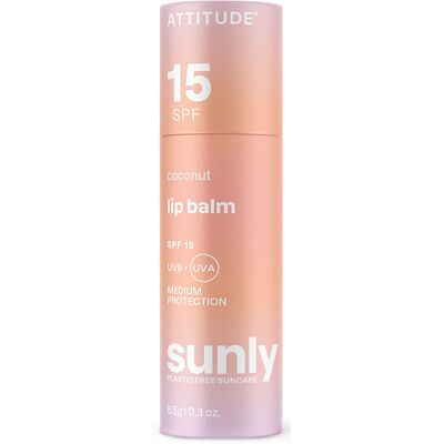 Attitude Sunly Coconut Lippenbalsam mit LSF15 Attitude Sunly Coconut Lippenbalsam mit LSF15