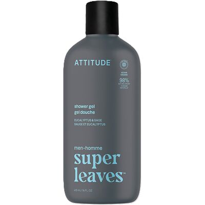 Attitude Super Leaves Duschgel für Männer - Eukalyptus & Salbei Attitude Super Leaves Duschgel für Männer - Eukalyptus & Salbei
