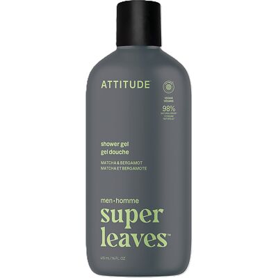 Attitude Super Leaves Duschgel für Männer - Matcha & Bergamotte Attitude Super Leaves Duschgel für Männer - Matcha & Bergamotte