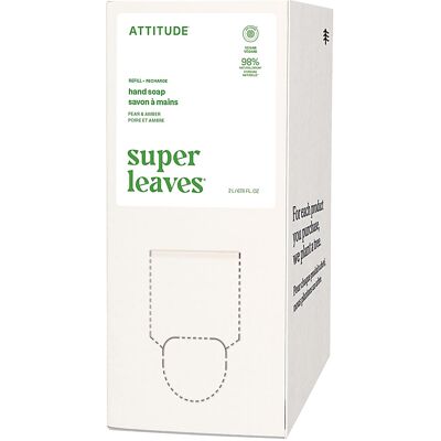 Attitude Bulk2 Go 2l Super Leaves Hand Soap - Birne & Amber Attitude Bulk2 Go 2l Super Leaves Hand Soap - Birne & Amber