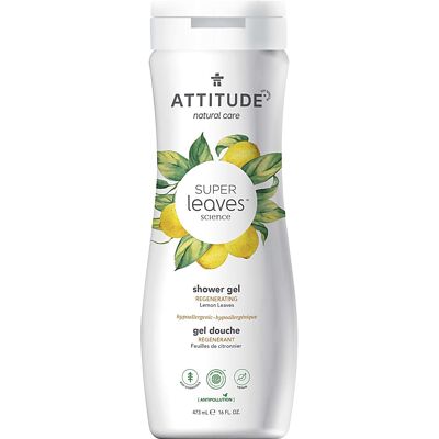 Attitude Super Leaves Natural Shower Gel Regenerating - Regeneriere... Attitude Super Leaves Natural Shower Gel Regenerating - Regeneriere...