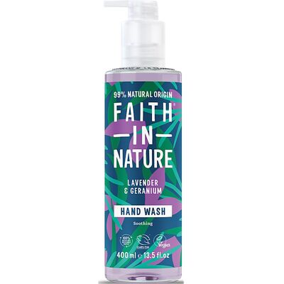 Faith in Nature Lavender & Geranium Handseife 400ml Faith in Nature Lavender & Geranium Handseife 400ml