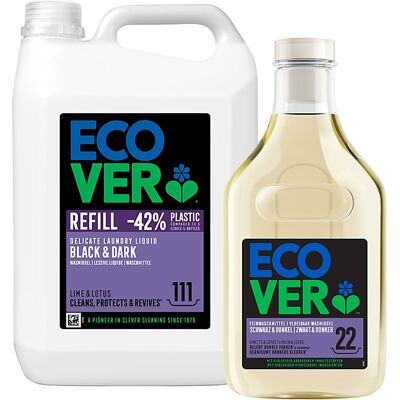 Ecover Feinwaschmittel Schwarz & Dunkel Bundel Ecover Feinwaschmittel Schwarz & Dunkel Bundel