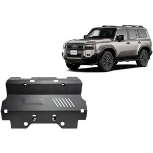 Scut Toyota Land Cruiser Kühler Schutz - Metallisch 3mm Stahl - 2024-2025 Scut Toyota Land Cruiser Kühler Schutz - Metallisch 3mm Stahl - 2024-2025