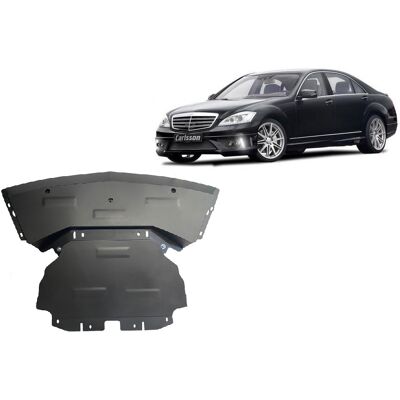 Mercedes S-Classe Metallischer Motor Schutz - Fahrzeugschutz Mercedes S-Classe Metallischer Motor Schutz - Fahrzeugschutz