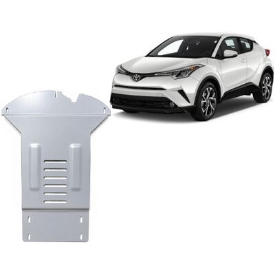 Scut Protection Aluminium-Katalysatorschutz / Kat-Schloss für Toyota C-HR - (2016-2023) Scut Protection Aluminium-Katalysatorschutz / Kat-Schloss für Toyota C-HR - (2016-2023)