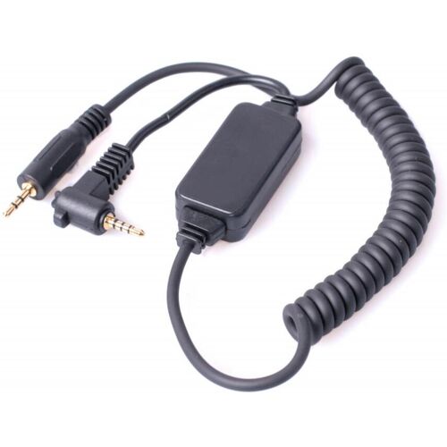 Cable-D Auslöser-Anschlusskabel für Panasonic-DMW-RS1-kompatible Kameras - z.B. für Miops Smart/Mobile