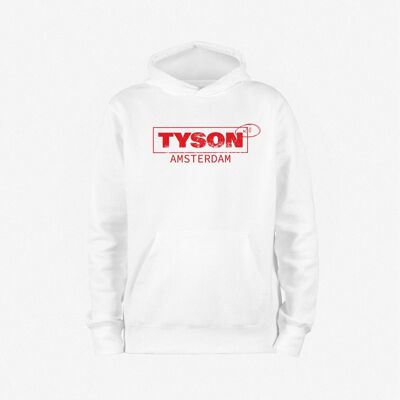 Tyson 2.0 Kapuzenpullover, Weiß XXL Tyson 2.0 Kapuzenpullover, Weiß XXL