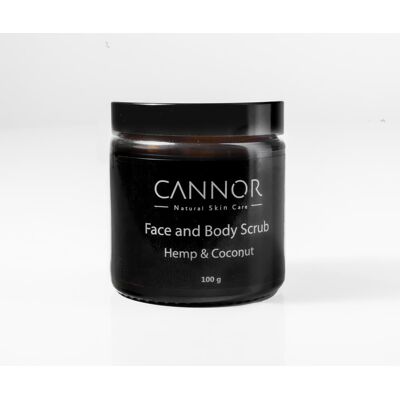 Cannor Hemp Gesichts & Körper Peeling - 100g Cannor Hemp Gesichts & Körper Peeling - 100g
