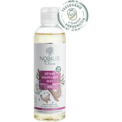 Nobilis Tilia Kids' Care Ríša Badeöl - Sensible Hautpflege für Kinder Nobilis Tilia Kids' Care Ríša Badeöl - Sensible Hautpflege für Kinder