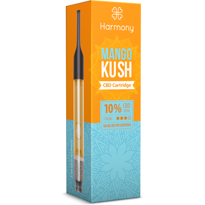 Harmony CBD Pen - Mango Kush - 100 mg CBD, 1 ml Harmony CBD Pen - Mango Kush - 100 mg CBD, 1 ml