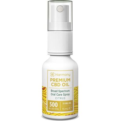Harmony CBD Spray - Natürlich, Zitrus, Minze - CBD-Öl Harmony CBD Spray - Natürlich, Zitrus, Minze - CBD-Öl