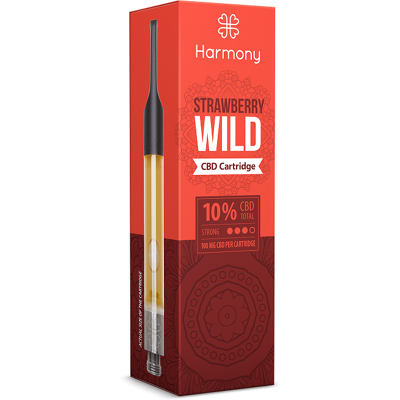 Harmony CBD Pen - Walderdbeer- - 100 mg CBD, 1 ml Harmony CBD Pen - Walderdbeer- - 100 mg CBD, 1 ml
