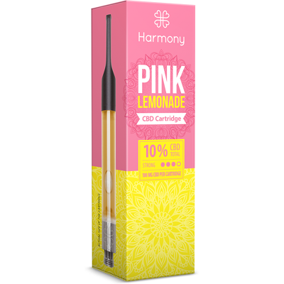 Harmony CBD Pen - Pink Lemonade - 100 mg CBD, 1 ml Harmony CBD Pen - Pink Lemonade - 100 mg CBD, 1 ml