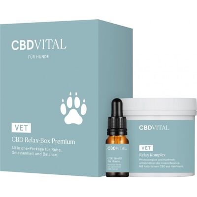 CBD Vital Relax Hundeset - Nahrungsergänzung CBD Vital Relax Hundeset - Nahrungsergänzung