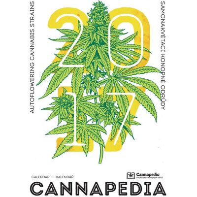 Cannapedia Kalender 2017 - Samonakvétací konopné odrůdy + 6x Haze Auto Tao Cannapedia Kalender 2017 - Samonakvétací konopné odrůdy + 6x Haze Auto Tao