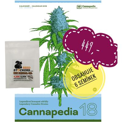 Cannapedia Kalender 2018 - Legendy + 6x BCN Critical XXL Autoflowering Cannapedia Kalender 2018 - Legendy + 6x BCN Critical XXL Autoflowering