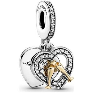 Pandora Charm Moments Zweifarbiger Jahrestag 799322C01 Pandora Charm Moments Zweifarbiger Jahrestag 799322C01