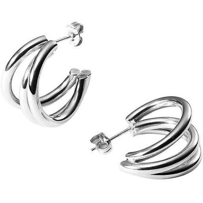 Purelei Creolen Core Collection Earring-Eono-Silver Purelei Creolen Core Collection Earring-Eono-Silver