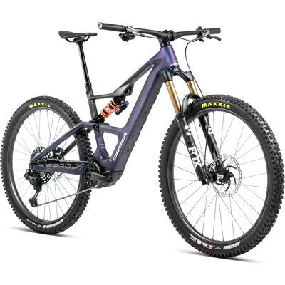 Orbea Rise LT M-TEAM 630Wh - 2025 - Tanzanite Carbon View - Carbon Raw (Matt) S Orbea Rise LT M-TEAM 630Wh - 2025 - Tanzanite Carbon View - Carbon Raw (Matt) S