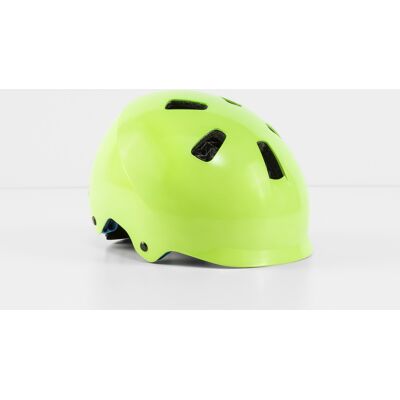 Bontrager Jet WaveCel Youth Fahrradhelm - Vis Green/Royal Bontrager Jet WaveCel Youth Fahrradhelm - Vis Green/Royal