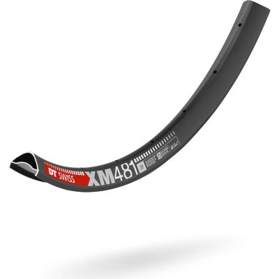 DT Swiss XM 481 29'' schwarzer Mountainbike-Felge - Disc, 30mm, tubeless-fähig DT Swiss XM 481 29'' schwarzer Mountainbike-Felge - Disc, 30mm, tubeless-fähig