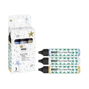 KREUL Glitter Pen 3x29ml KREUL Glitter Pen 3x29ml
