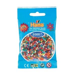 JBM Mini-Perlen, 2000St. Volltonmix- 10 Farben JBM Mini-Perlen, 2000St. Volltonmix- 10 Farben