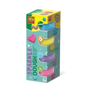 SES CREATIVE Glitzer-Knete Feel good sparkle 4x90g SES CREATIVE Glitzer-Knete Feel good sparkle 4x90g