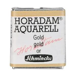 Schmincke - Acquarello Horadam 1/2 Godet 893-Oro - Paint Schmincke - Acquarello Horadam 1/2 Godet 893-Oro - Paint