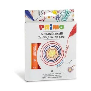 Morocolor PRIMO Textilmaler, Fasermaler für Textilien, 8er Set Morocolor PRIMO Textilmaler, Fasermaler für Textilien, 8er Set