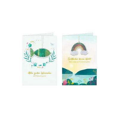 Coppenrath Verlag Grußkarten-Set – Alle guten Wünsche zur Erstkommunion / Entdecke deine Welt - Alles Liebe zur Erstkommunion Coppenrath Verlag Grußkarten-Set – Alle guten Wünsche zur Erstkommunion / Entdecke deine Welt - Alles Liebe zur Erstkommunion