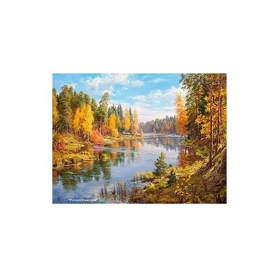 PRACHT Diamond Painting Flusslandschaft 40x30cm PRACHT Diamond Painting Flusslandschaft 40x30cm