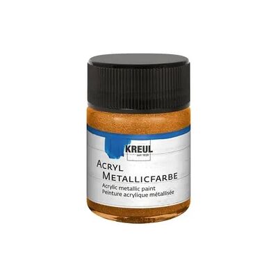 KREUL Acryl Metallicfarbe goldbronze 50ml KREUL Acryl Metallicfarbe goldbronze 50ml