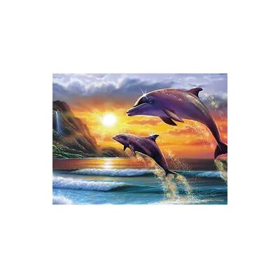 PRACHT Diamond Painting Delfine 40x30cm PRACHT Diamond Painting Delfine 40x30cm