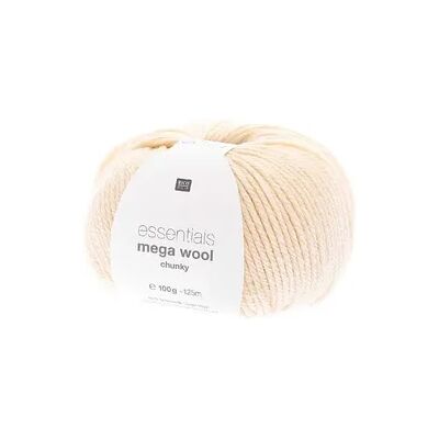 Rico Design Essentials Mega Wool Chunky Elfenbein, 100 g Rico Design Essentials Mega Wool Chunky Elfenbein, 100 g
