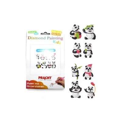 PRACHT Diamond Painting Sticker Panda 8 Stück PRACHT Diamond Painting Sticker Panda 8 Stück