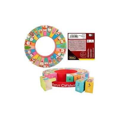 Idena Adventskalender zum Selbstbefüllen Ø31,5cmx6,5cm Idena Adventskalender zum Selbstbefüllen Ø31,5cmx6,5cm