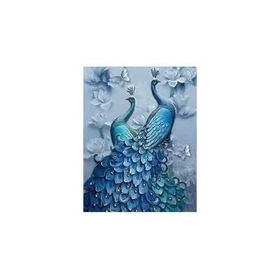 PRACHT Diamond Painting Pfau 40x30cm PRACHT Diamond Painting Pfau 40x30cm
