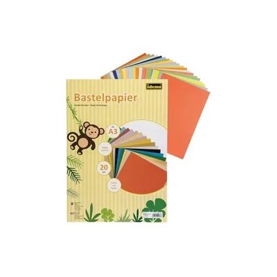 Idena Bastelpapier DIN A3 20 Blatt Karton/Papier Idena Bastelpapier DIN A3 20 Blatt Karton/Papier