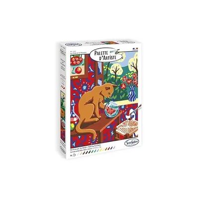 SentoSphere 45210 Zeichen-Set - Künstlerpalette Die Katze und der Fisch SentoSphere 45210 Zeichen-Set - Künstlerpalette Die Katze und der Fisch