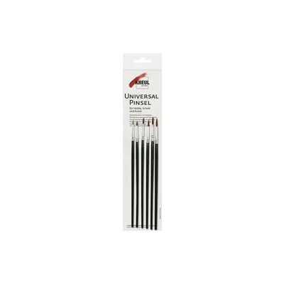Kreul 723001 - Pinselset für Glas und Porzellan - 6 Größen Kreul 723001 - Pinselset für Glas und Porzellan - 6 Größen