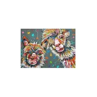 PRACHT Diamond Painting Lamas 40x30cm PRACHT Diamond Painting Lamas 40x30cm